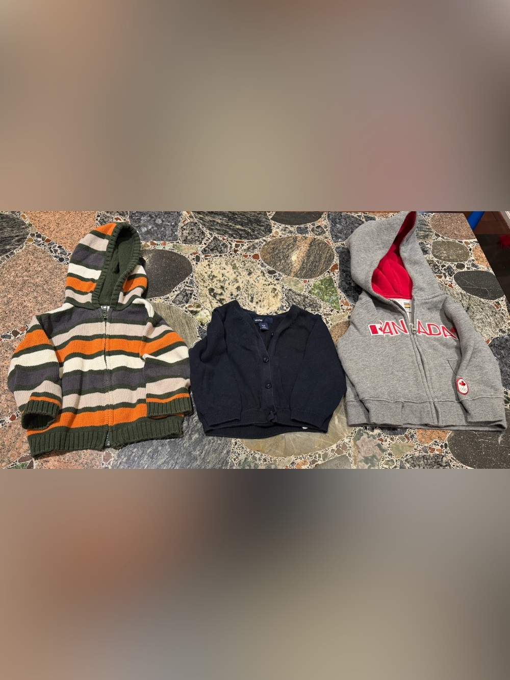 3 BabyGap and Team Canada Toddler Sweater Bundle 6 months-12months